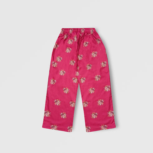 GIRLS ALL OVER PRINTED TROUSER